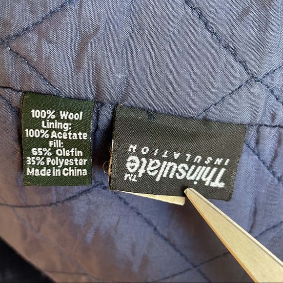 J. Crew University Jacket - 100% Wool Stadium Cloth Pea Coat - Picture 10 of 12